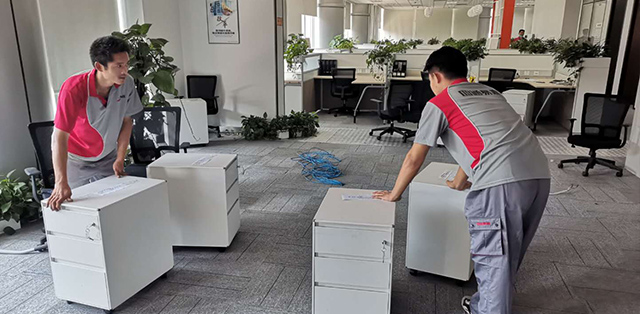 义乌高端搬家服务现场